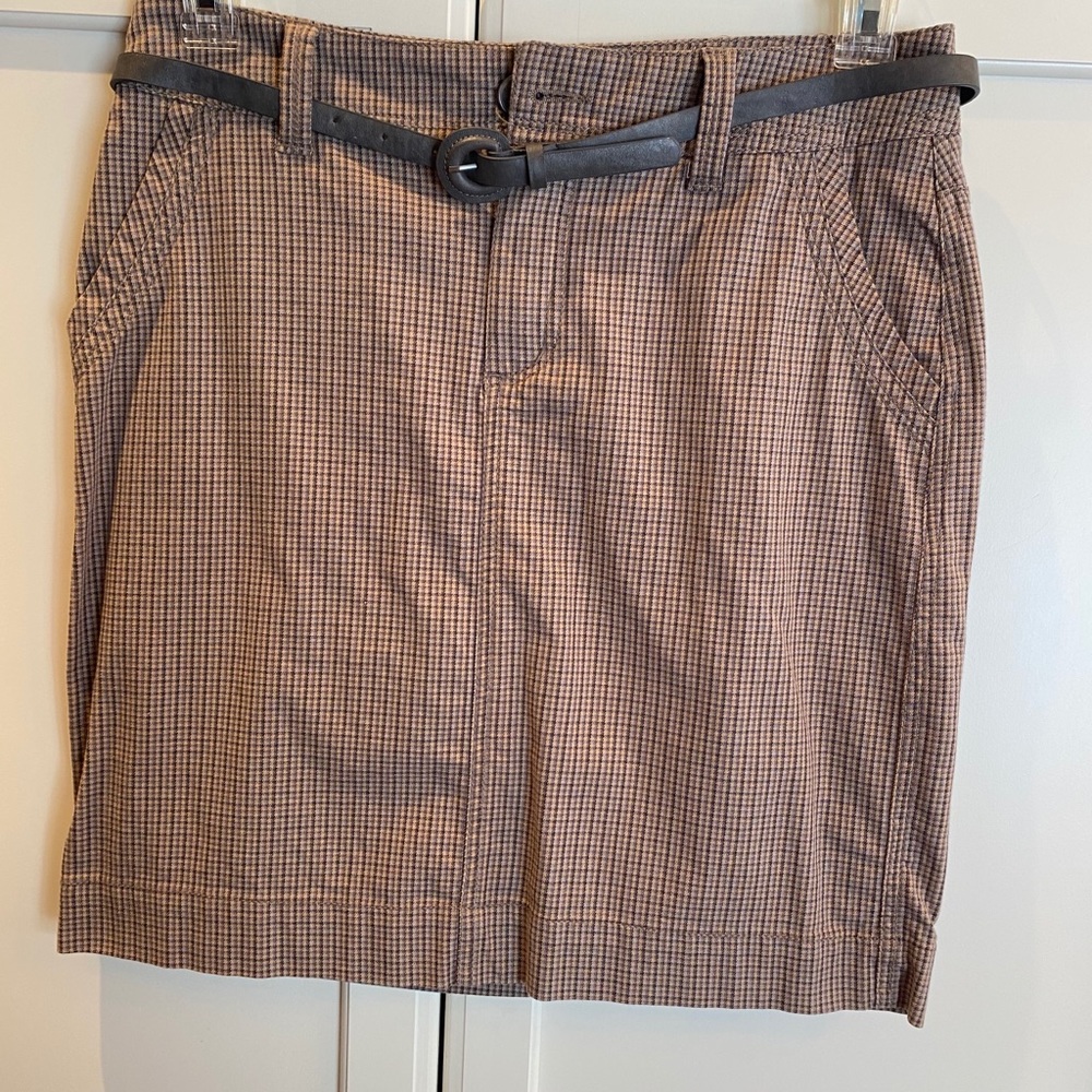 Tan skirt